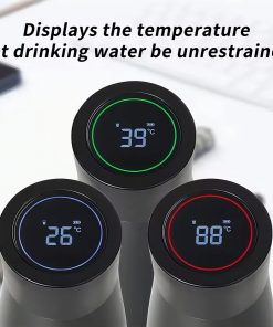 Alternative view of BeyondWater UV Smart Water Bottle - Light Blue